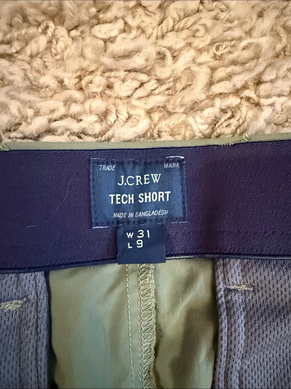 J.Crew Men’s Tech Shorts 9”